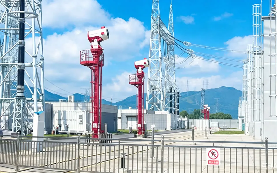 Hubei substation firefighting mist cannon project thumbnail