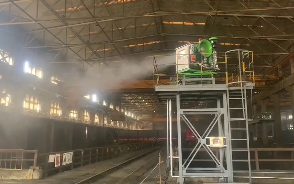 Jinchuan Group BTW-30 fog cannon project