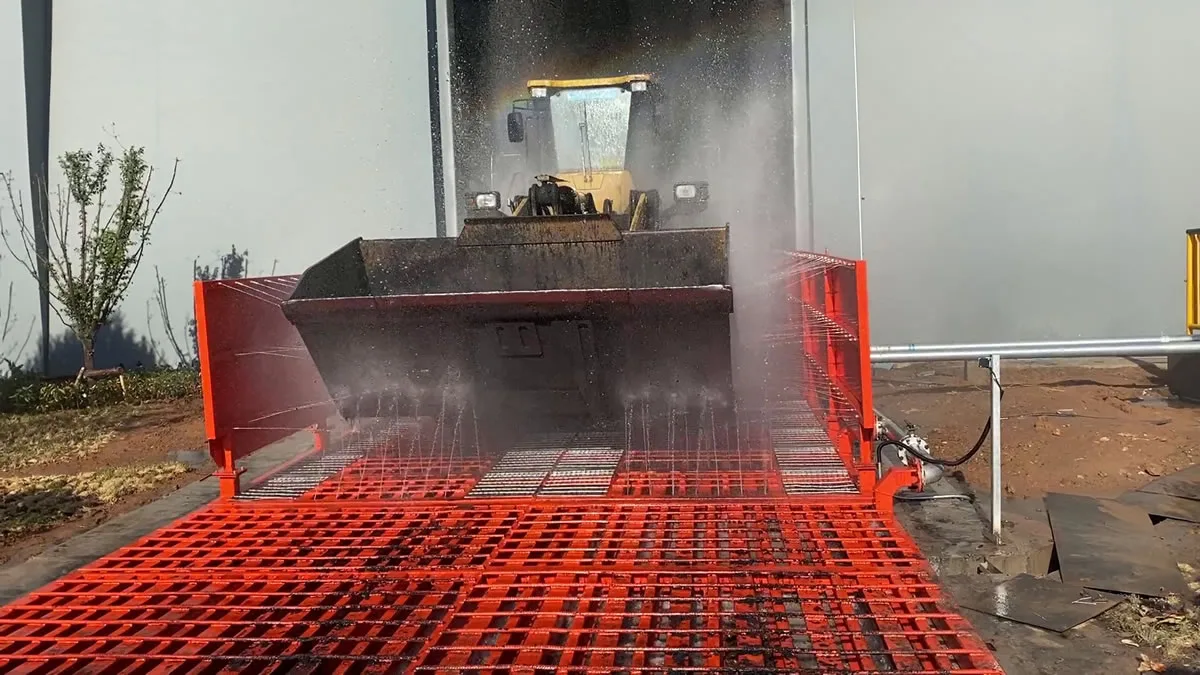 Jinding Steel wheel wash system project project photo 1