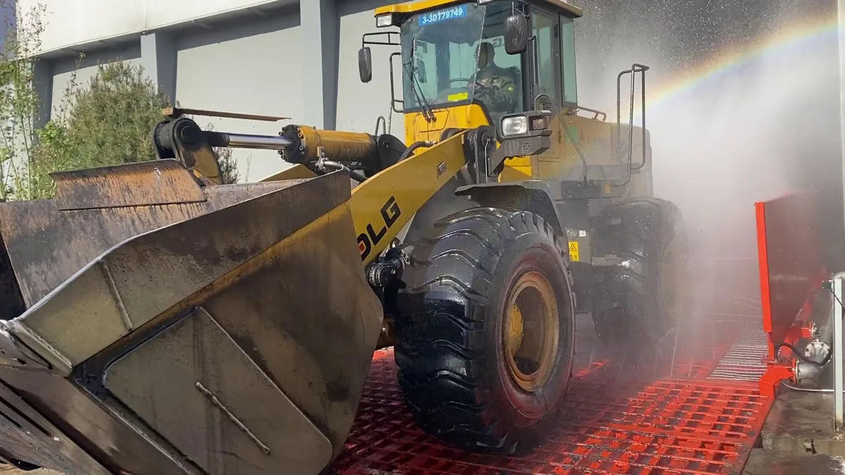 Jinding Steel wheel wash system project project photo 2