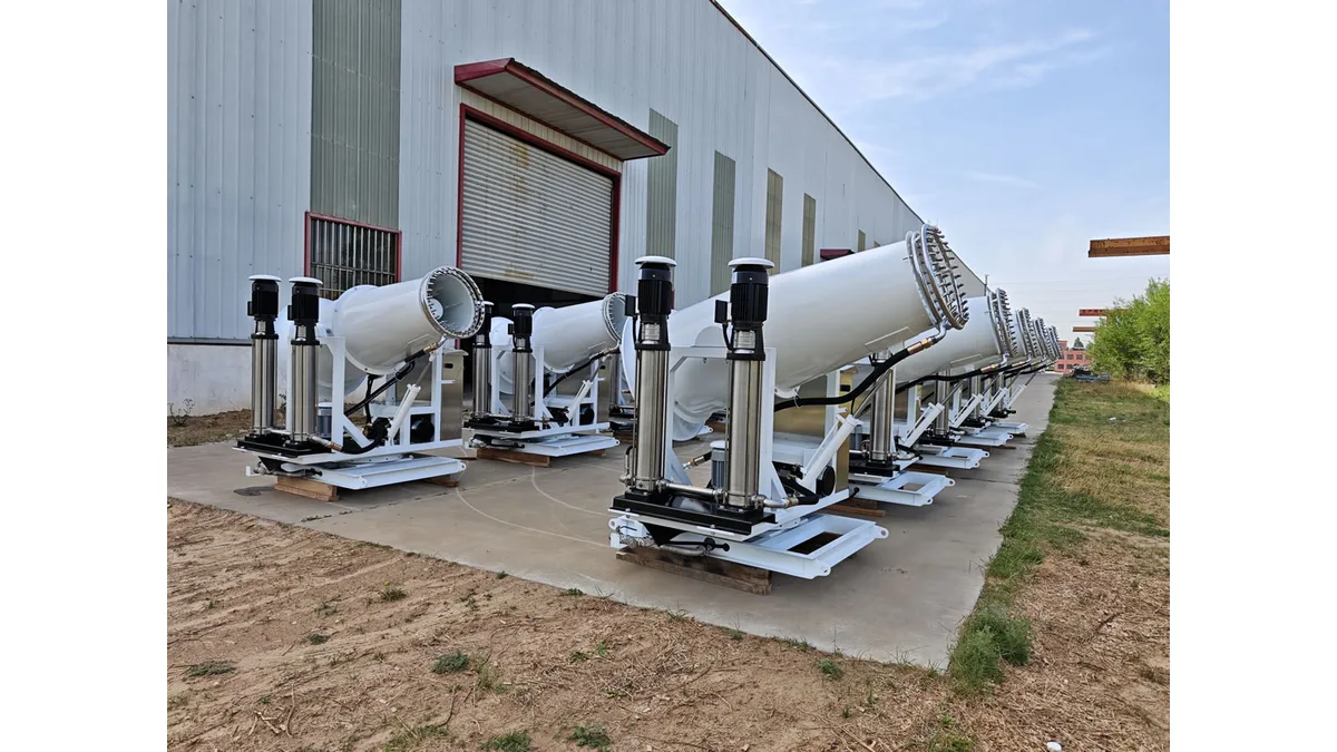 Xianggang steel fog cannon project project photo 2