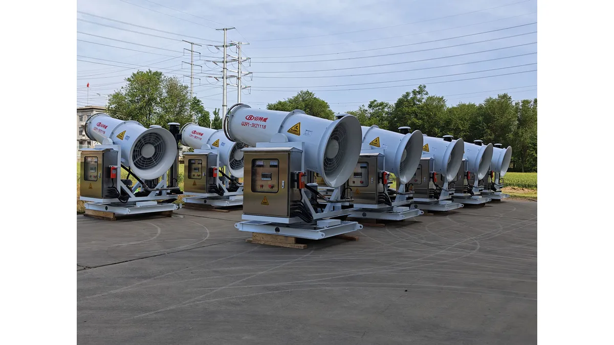 Xianggang steel fog cannon project project photo 3