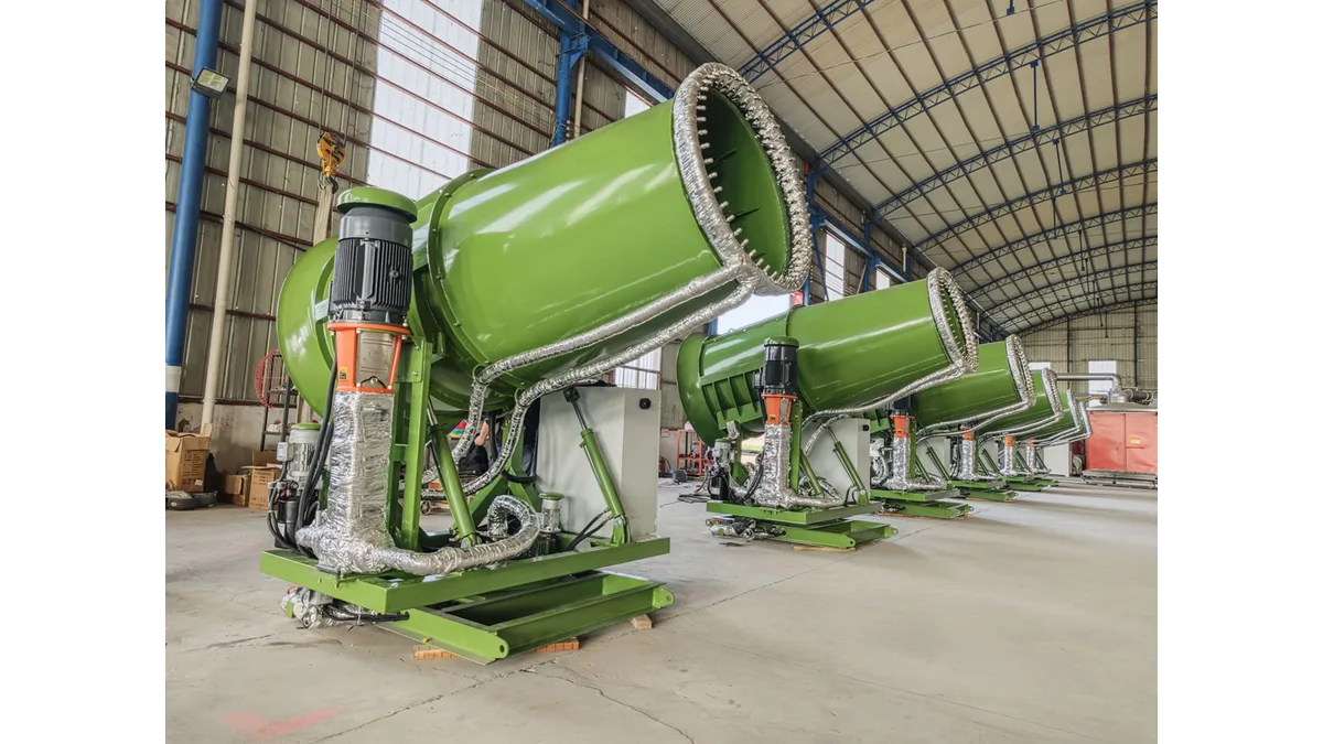 Zhoushan Port fog cannon project project photo 1