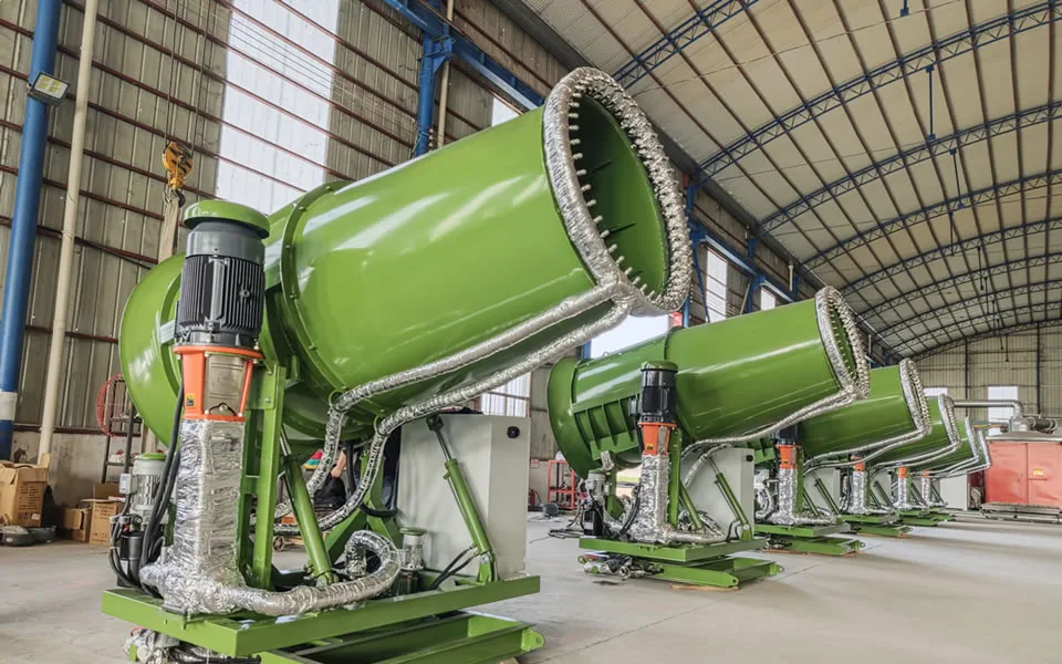 Zhoushan Port fog cannon project